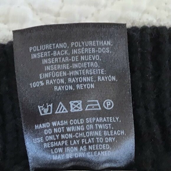 Moth Anthro Oltrarno Black Wool Blend Cardigan - Picture 7 of 9